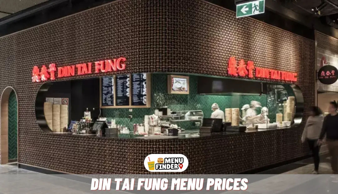 Din Tai Fung Menu Prices UK