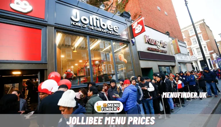 Jollibee Menu Prices in UK