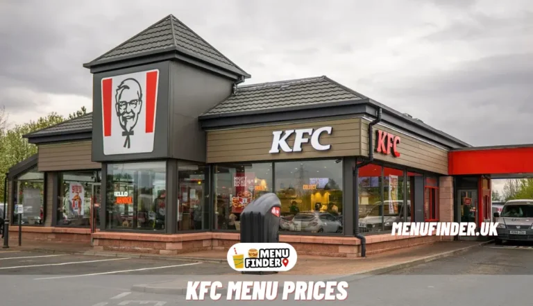 KFC Menu Prices