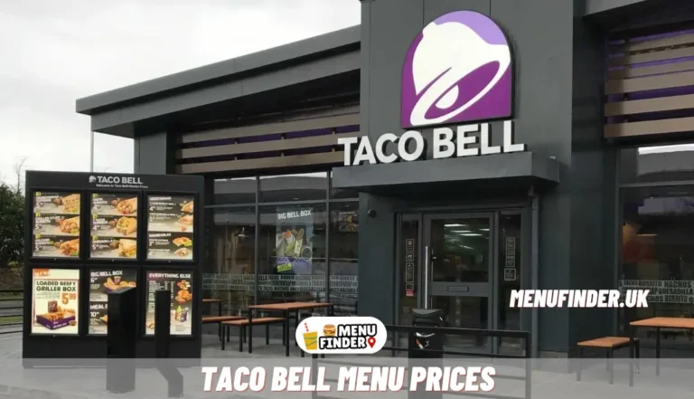 Taco Bell Menu Prices