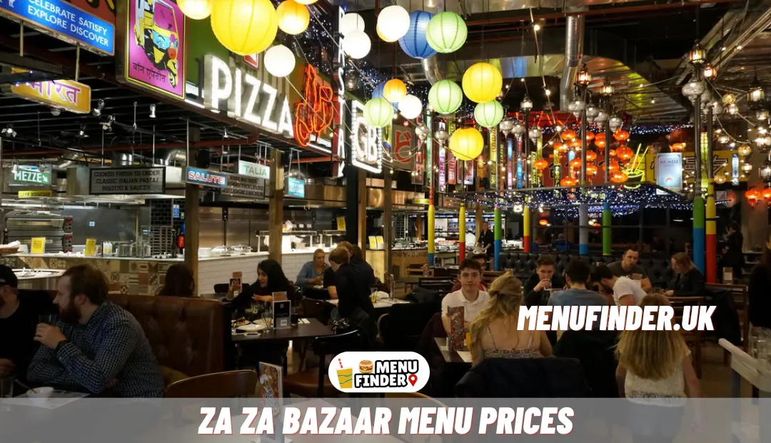 Za Za Bazaar Menu Prices 2024 (2)