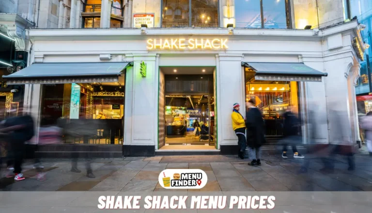 Shake Shack Menu Prices in UK